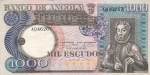 1000 эскудо 1973 год Ангола