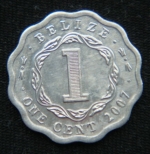 1 цент 2007 год Белиз
