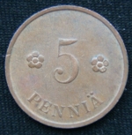 5 пенни 1934 год