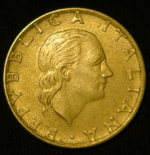 200 лир 1978 год Италия