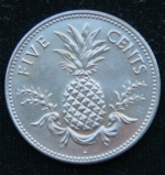 5 центов 2005 год Багамы