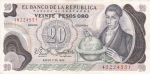 20 песо 1982 года Колумбия