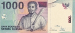 1000 рупий 2000 год Индонезия