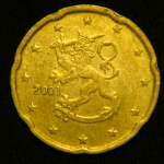 20 евроцентов 2001 год Австрия