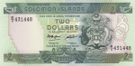 2 доллара 1986 год Соломоновы острова