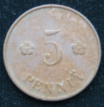 5 пенни 1921 год