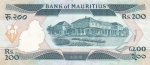 200 рупий Маврикий 1989 год