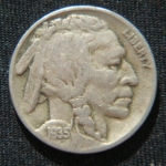 5 центов 1935 год США Buffalo Nickel