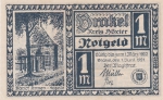 Нотгельд 1 марка 1921 год